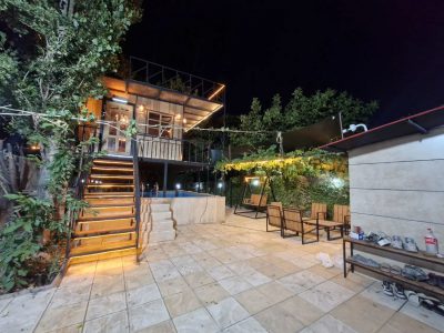 باغ ویلای 500 متری با کلبه چوبی در شبستر