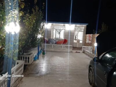 880 متر باغ ویلا امکان اقامت در وایقان